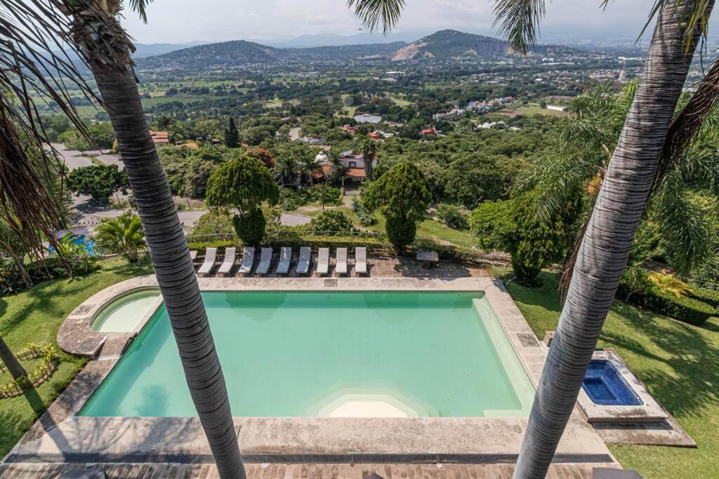 Lujosa Casa, Espectacular Vista Y Alberca Para 20 Personas Cuernavaca Esterno foto